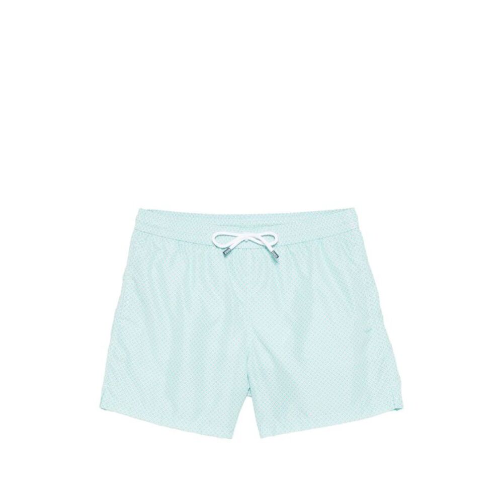 Fedeli Blue Beachwear - Swim Shorts Men
